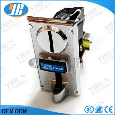 Hot-selling 6 different values programable CPU multi coin acceptor selector for vending machine arcade game machine