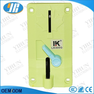 K400G Pinball machine accessories,Colorful panel  multi coin acceptor selector for vending machine arcade game machine